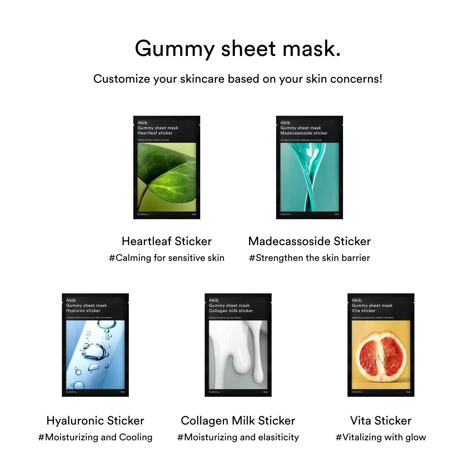 Abib Gummy Sheet Mask Madecassoside Sticker - Image 5
