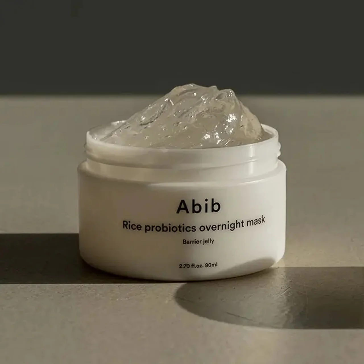 Abib Rice Probiotics Overnight Mask Barrier Jelly (80ml) - Image 3