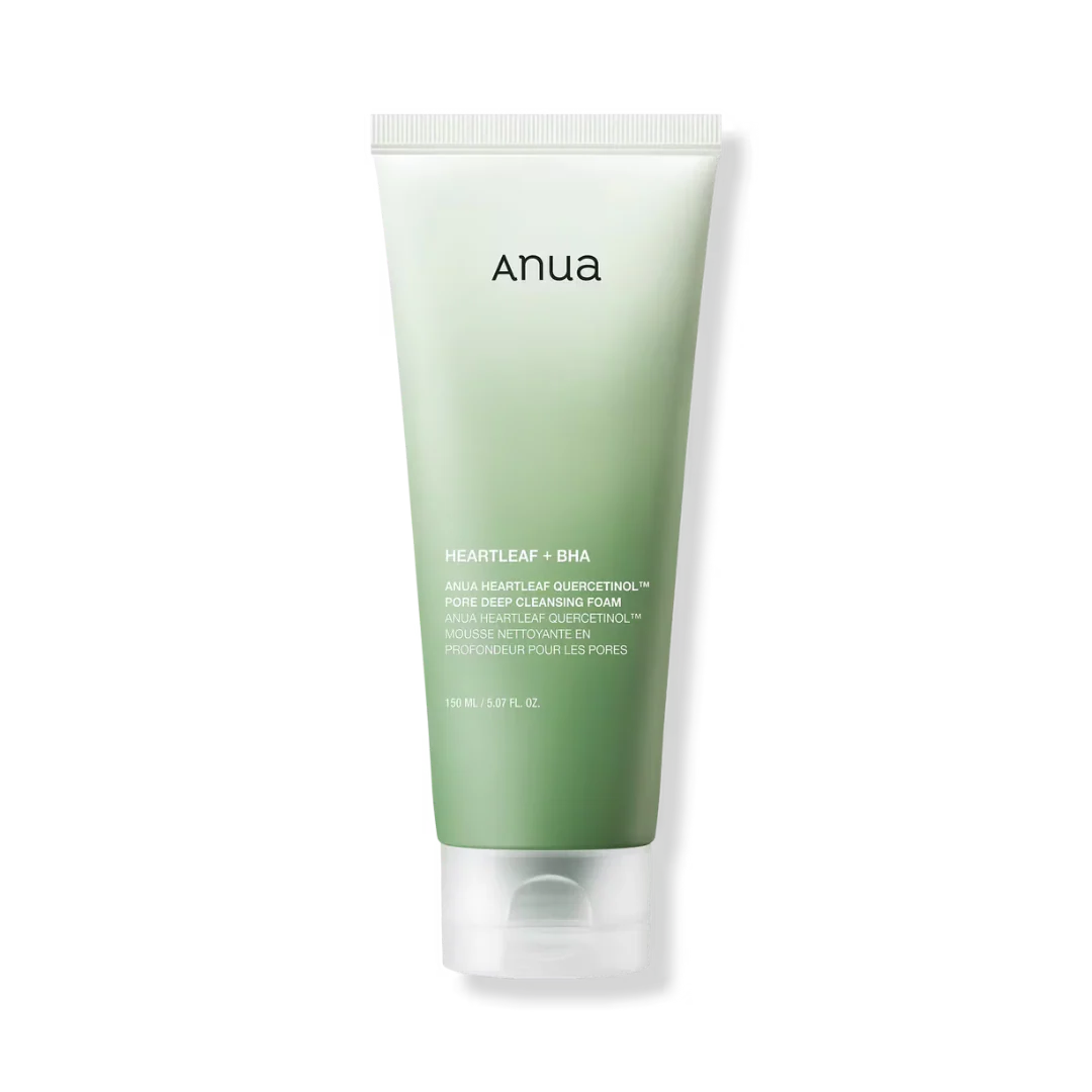 ANUA Heartleaf Quercetinol Pore Deep Cleansing Foam (150ml)