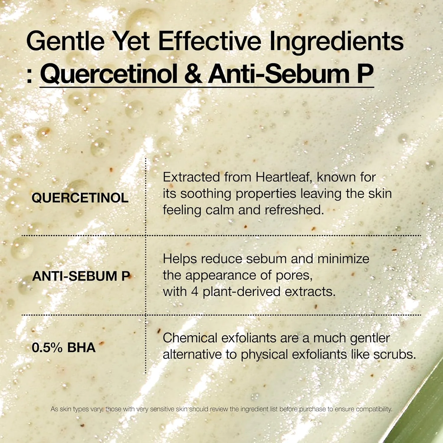 ANUA Heartleaf Quercetinol Pore Deep Cleansing Foam (150ml) - Image 7