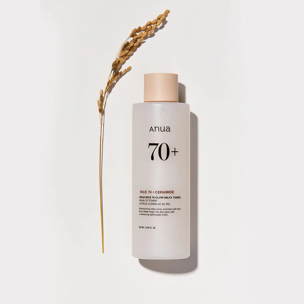 ANUA Rice 70 Glow Milky Toner (250ml) - Image 3