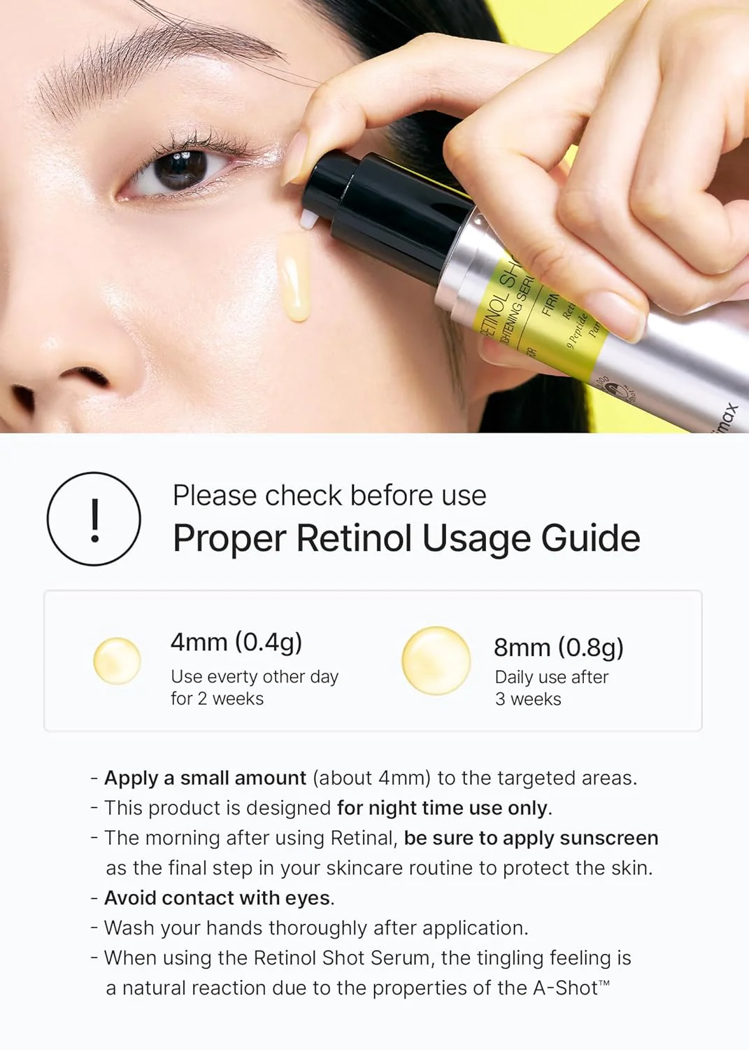 celimax The Vita-A Retinol Shot Tightening Serum (30ml) - Image 2