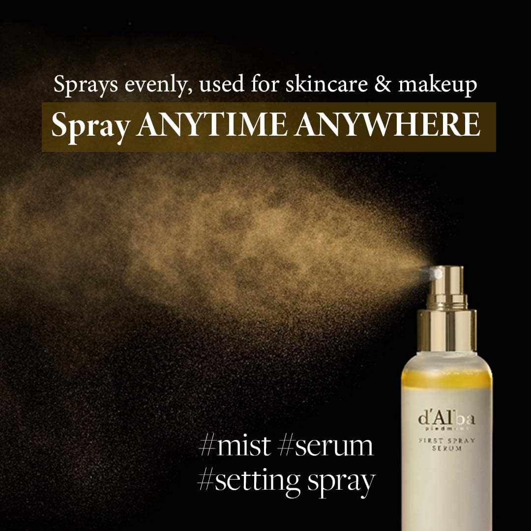 d'Alba White Truffle Vegan First Spray Serum (100ml) - Image 5