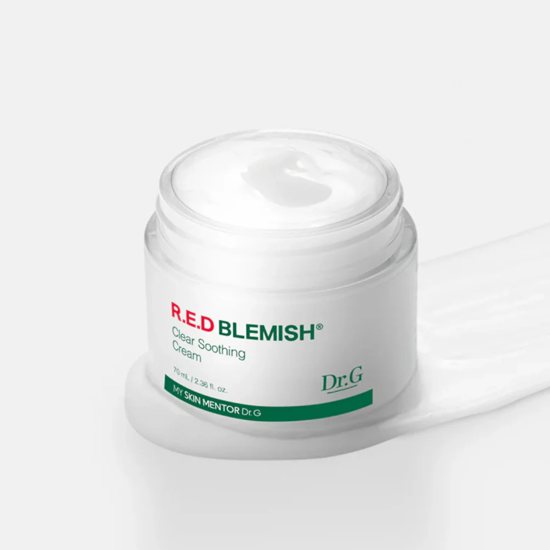 Dr.G R.E.D Blemish Clear Soothing Cream (70ml) - Image 4