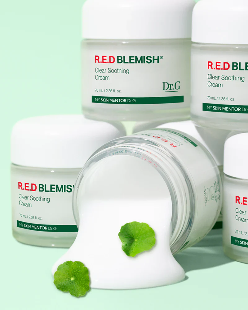 Dr.G R.E.D Blemish Clear Soothing Cream (70ml) - Image 5