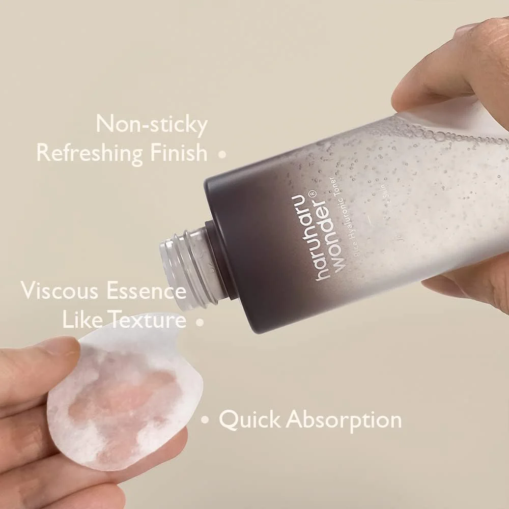 Haruharu Wonder Black Rice Hyaluronic Toner for Sensitive Skin - Image 3