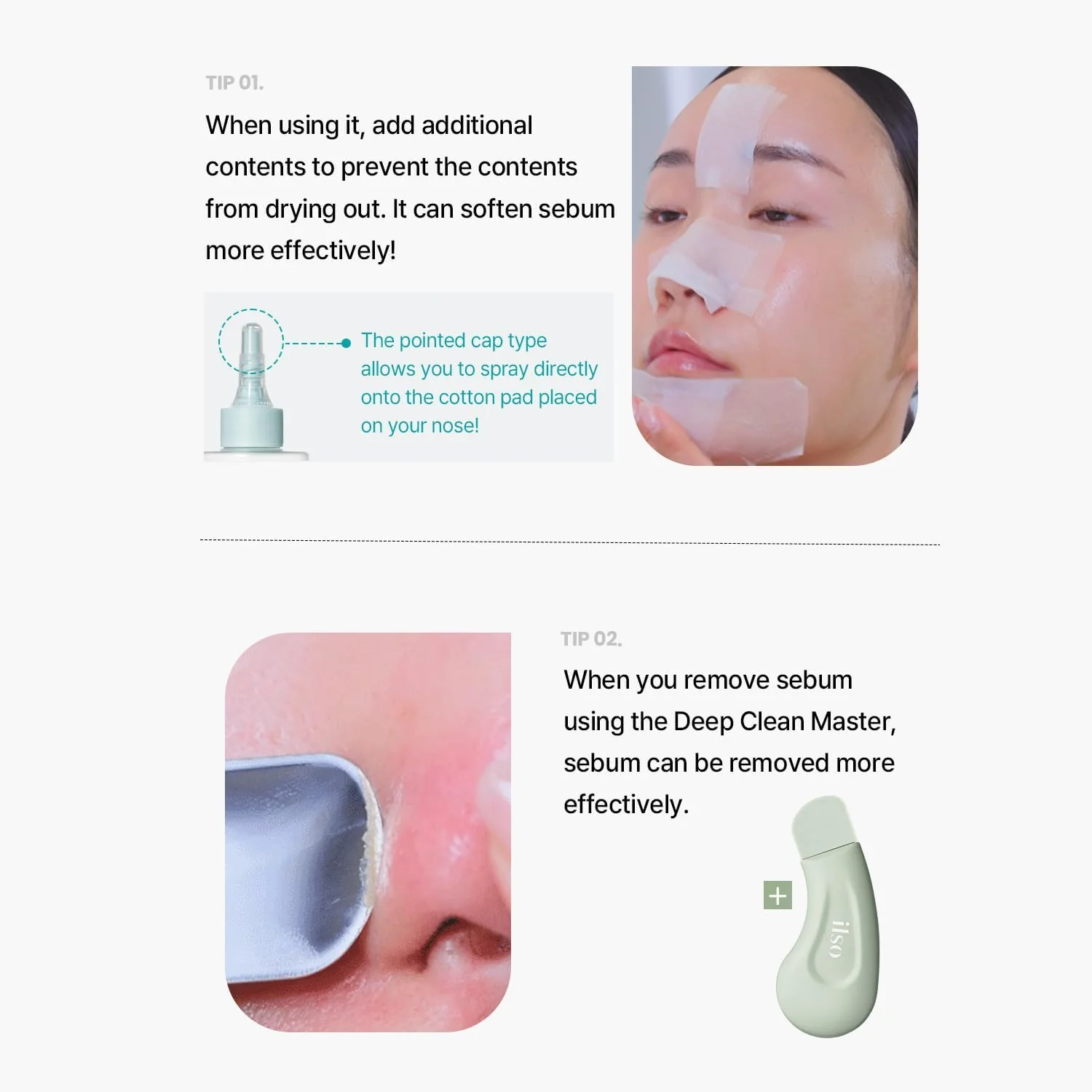 ILSO Super Melting Sebum Softener Special Set (150ml + 40 pcs) - Image 4