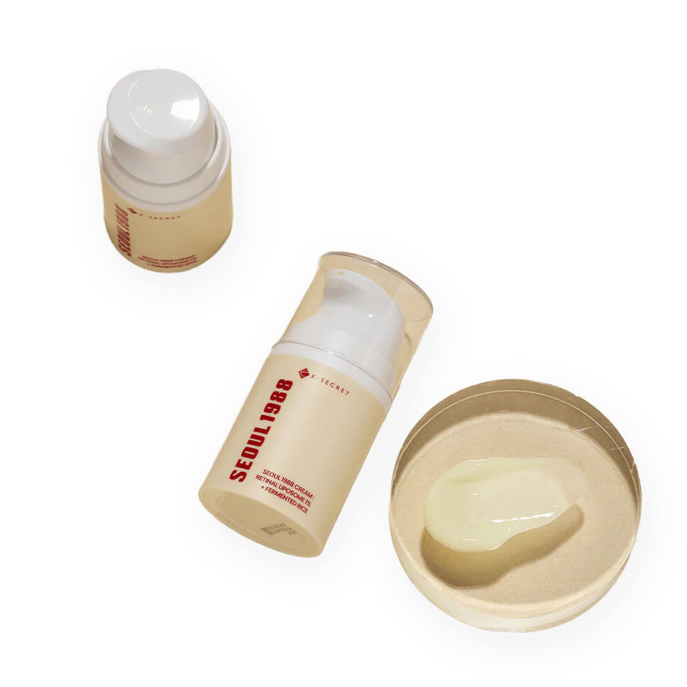 K-SECRET SEOUL 1988 Cream: Retinal Liposome 1% + Fermented Rice (50ml) - Image 3