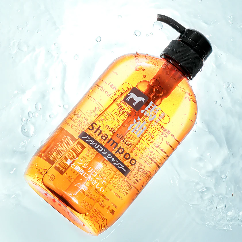 KUMANOYUSHI Horse Oil Shampoo (600ml) - Image 3