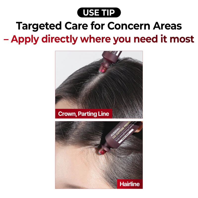 KUNDAL 10X Caffeine Strengthening Scalp Serum (10ml) - Image 4