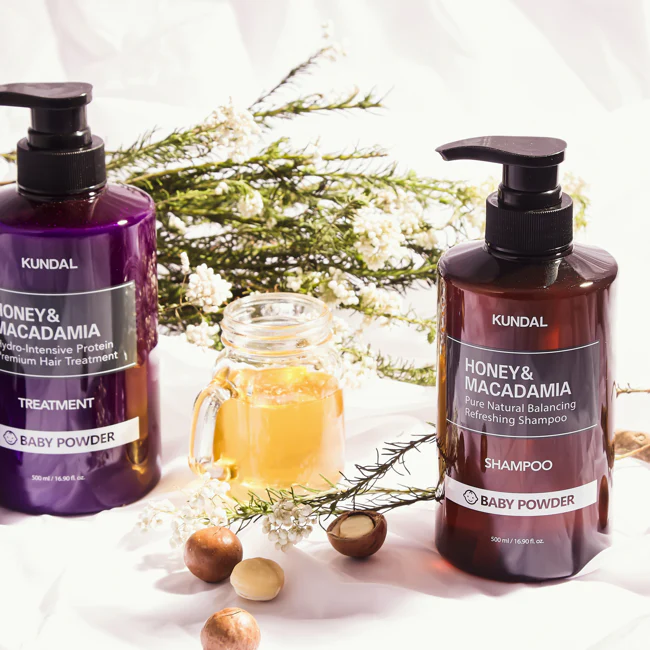 KUNDAL Honey & Macadamia Hair Care Set (2x500ml) - Image 6