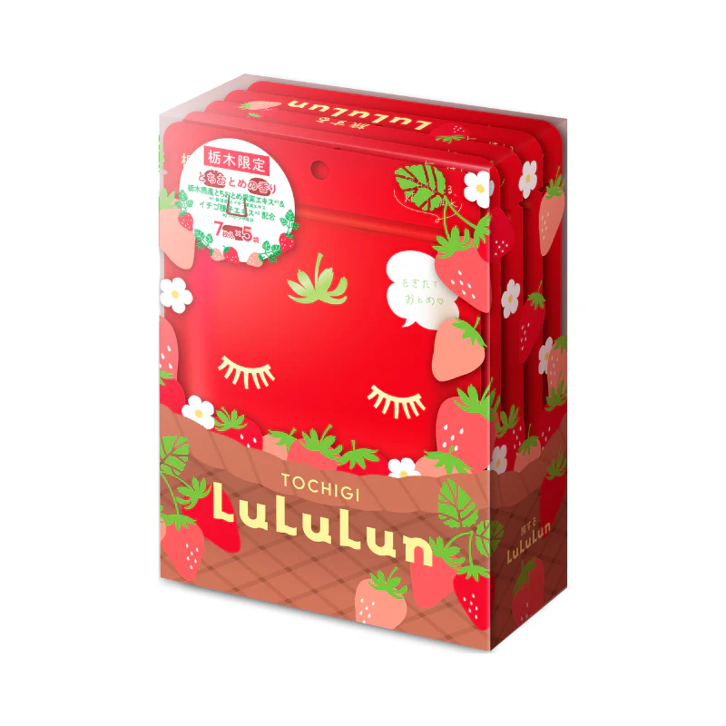 LULULUN Strawberry Face Mask - Tochigi Limited Release