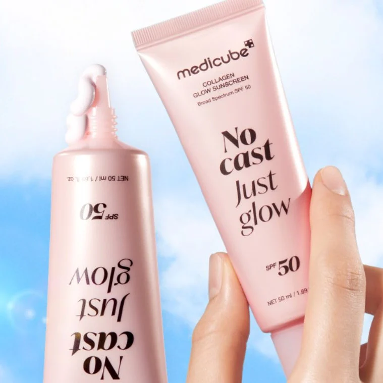 Medicube Glow Collagen Sunscreen SPF 50 (50ml) - Image 5
