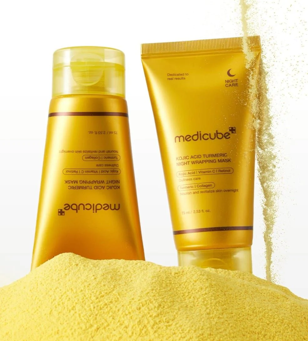 Medicube Kojic Acid Turmeric Night Wrapping Mask (75ml) - Image 2