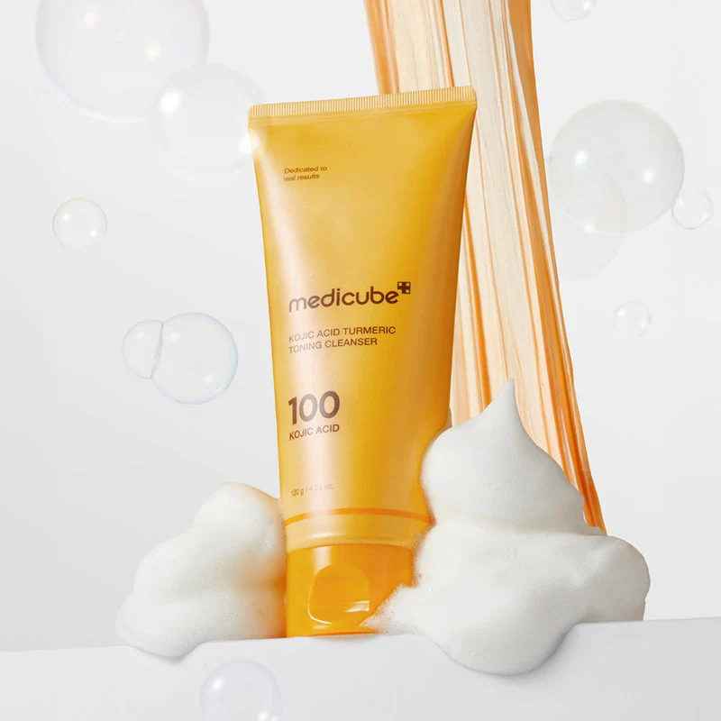 Medicube Kojic Acid Turmeric Toning Cleanser (120g) - Image 4