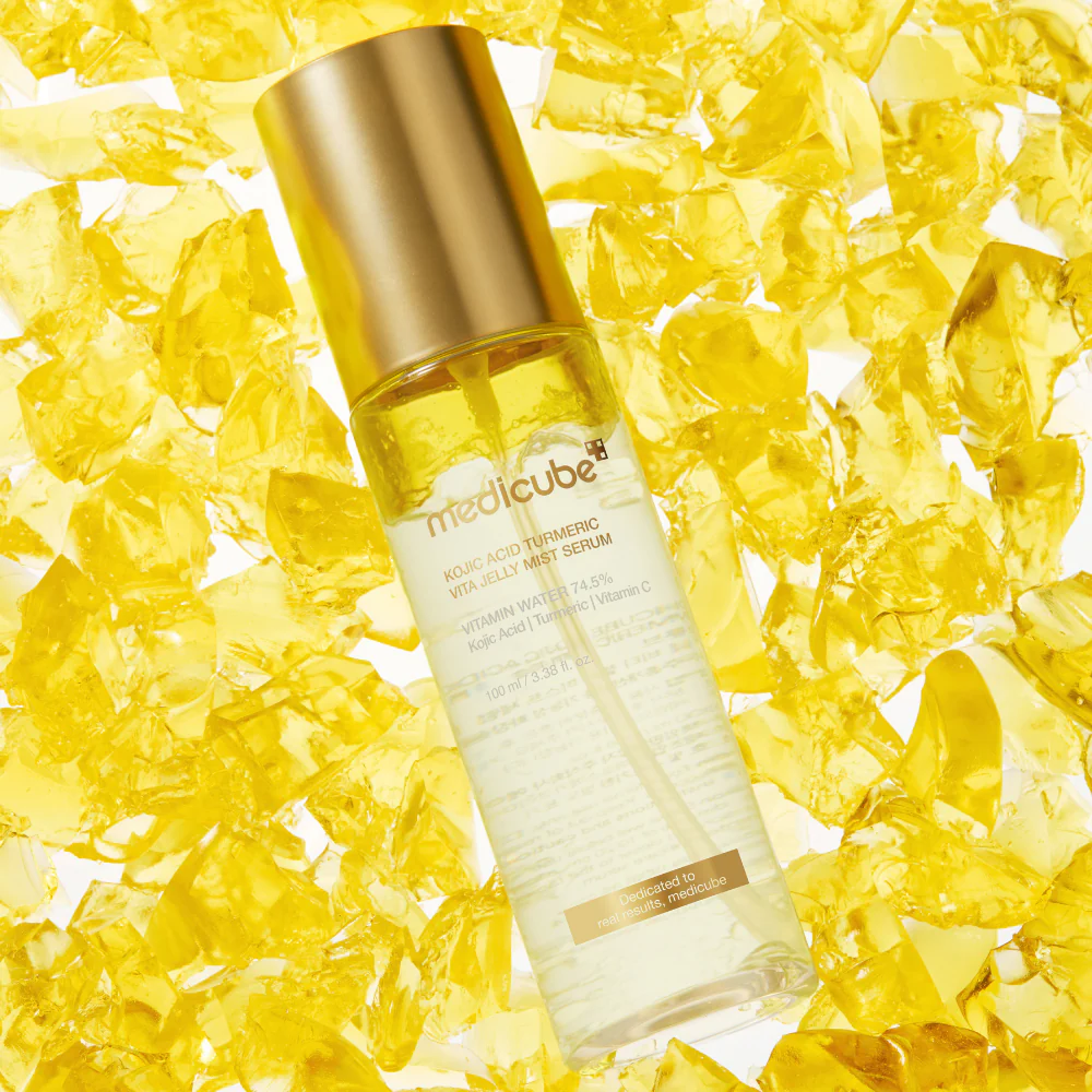 Medicube Kojic Acid Turmeric Vita Jelly Mist Serum (100ml) - Image 2