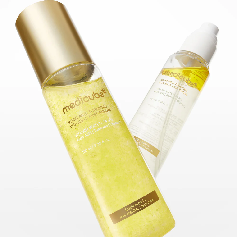 Medicube Kojic Acid Turmeric Vita Jelly Mist Serum (100ml) - Image 3