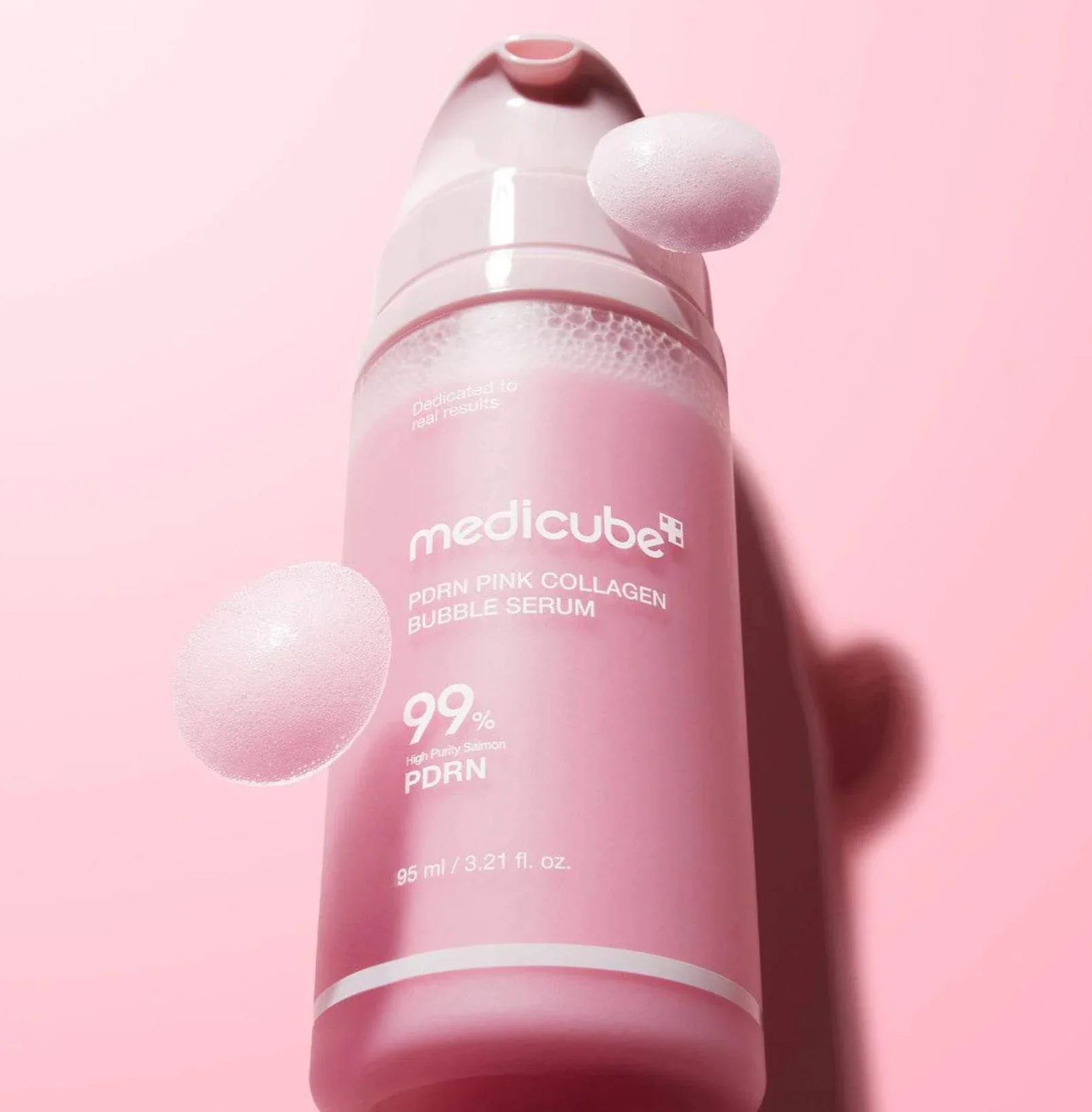 Medicube PDRN Pink Collagen Bubble Serum (95ml) - Image 5