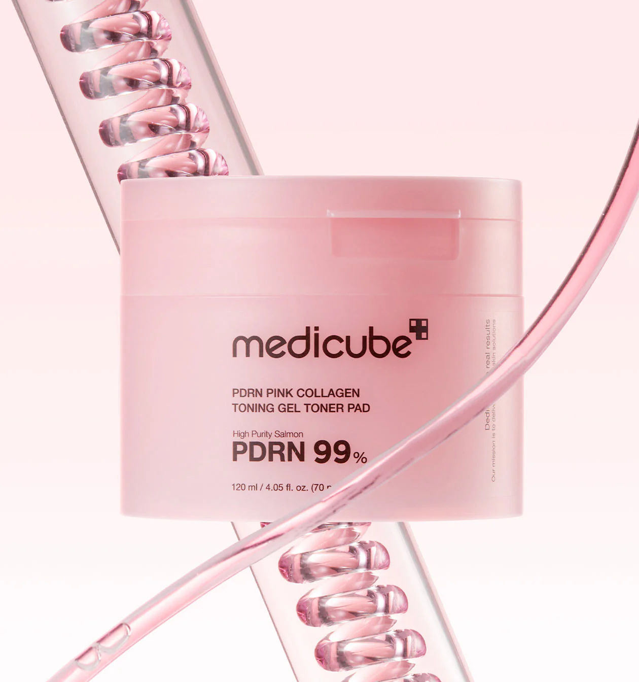 Medicube PDRN Pink Collagen Toning Gel Toner Pad - Image 3