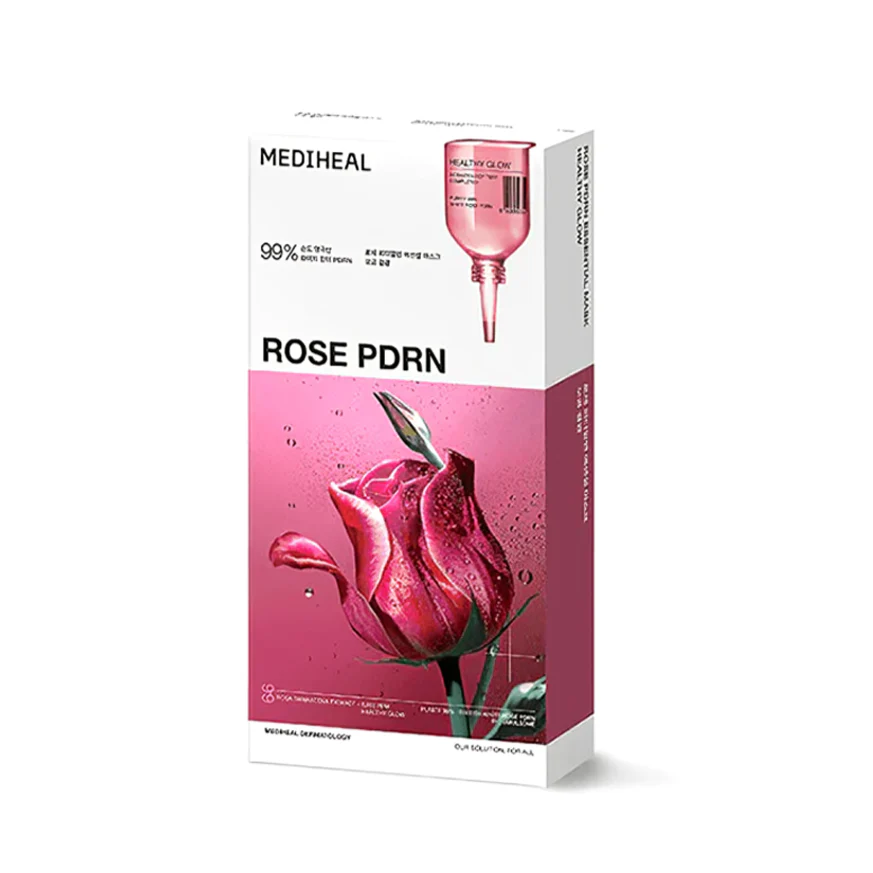 MEDIHEAL Rose PDRN Essential Mask (10 PCs) - Image 2