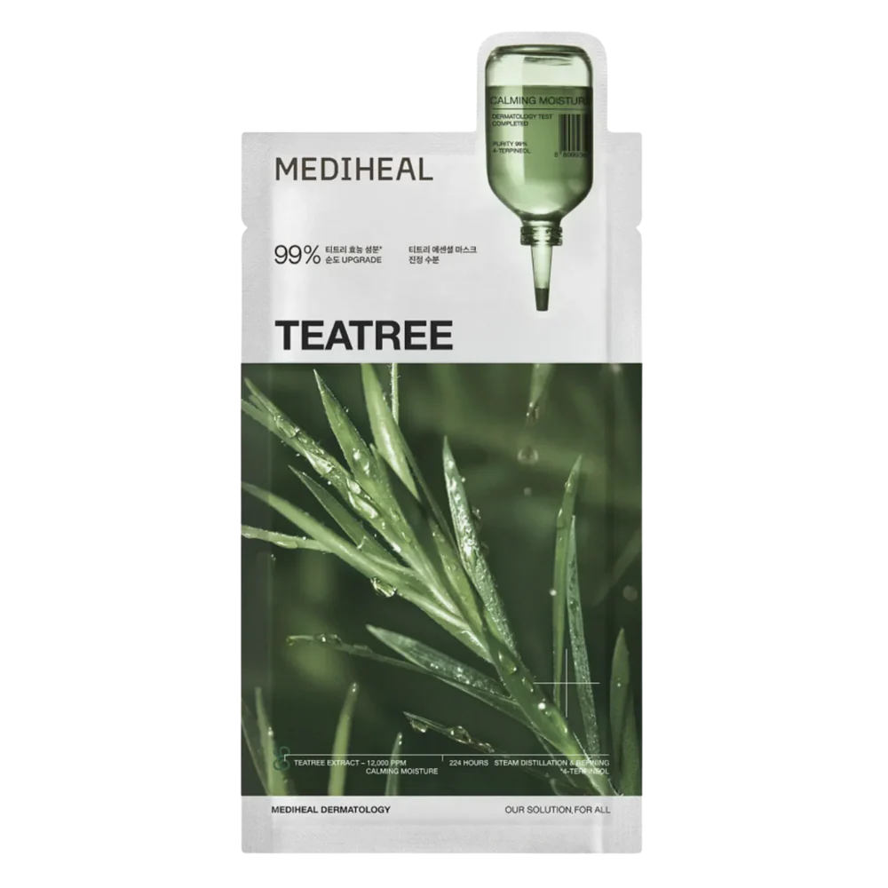 MEDIHEAL Teatree Essential Mask - Calming Moisture (10 PCs)