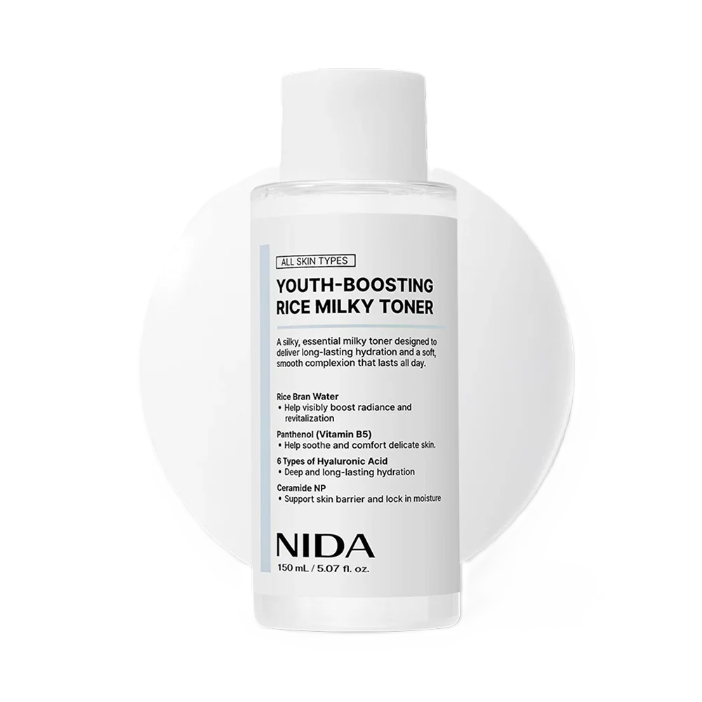 NIDA Youth-Boosting Rice Milky Toner (150ml)