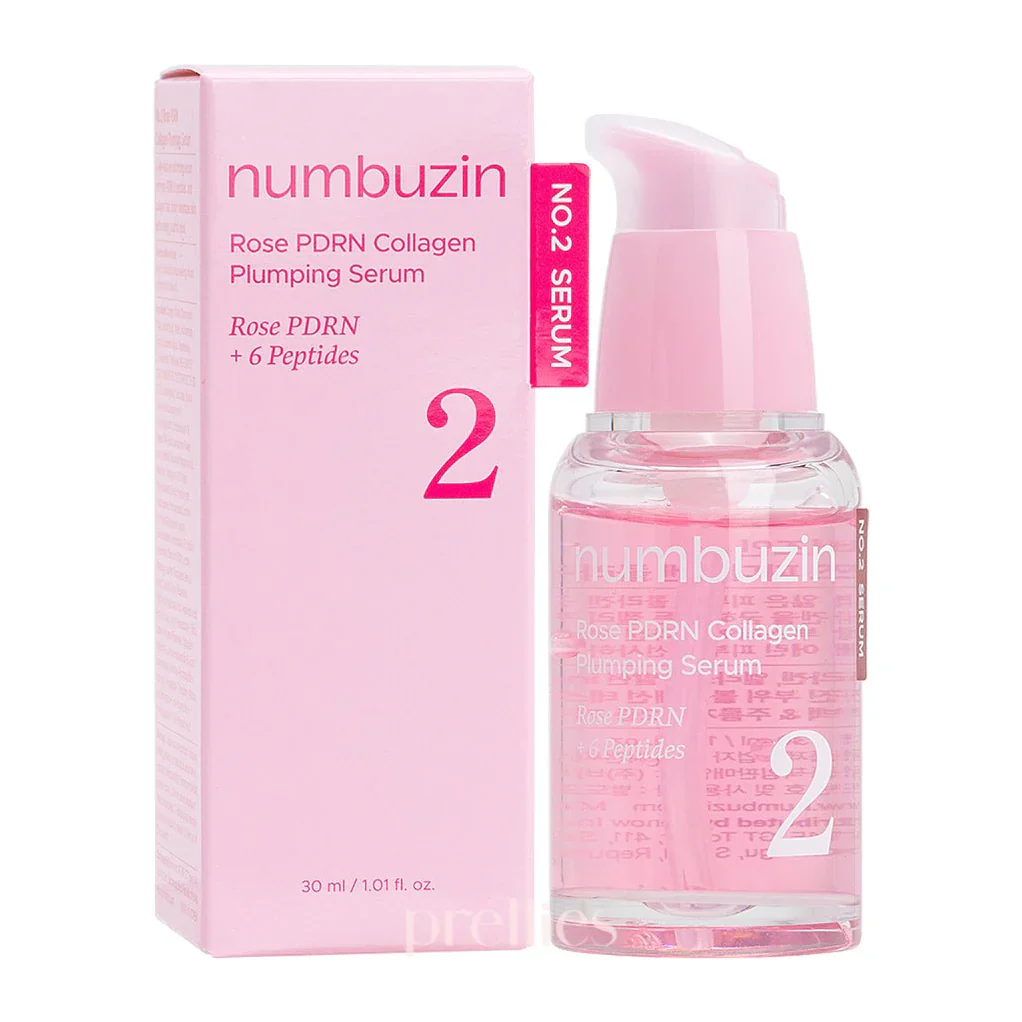 numbuzin No.2 Rose PDRN Collagen Plumping Serum (30ml) - Image 3
