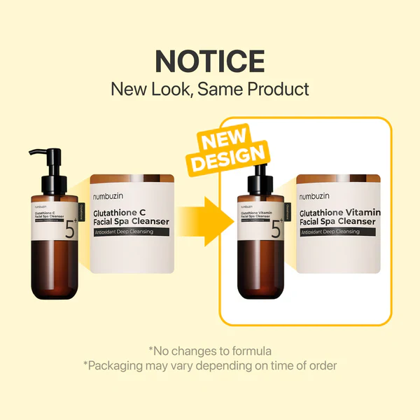 numbuzin No.5+ Glutathione Vitamin Facial Spa Cleanser (200ml) - Image 4