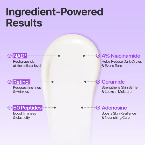numbuzin No.9 NAD+ Retinol Volumetox Eye Cream (10ml) - Image 7