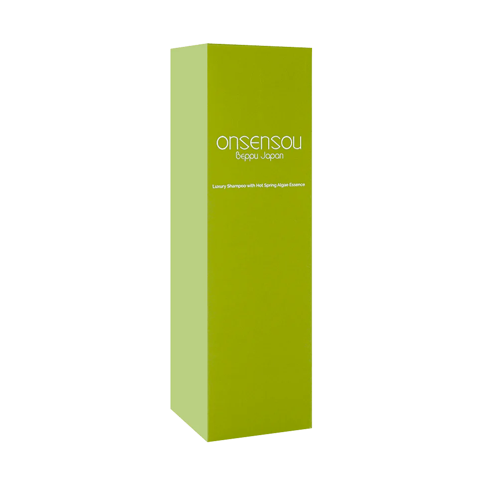 ONSENSOU Hot Spring Algae Essence Scalp Care Shampoo (300ml) - Image 4