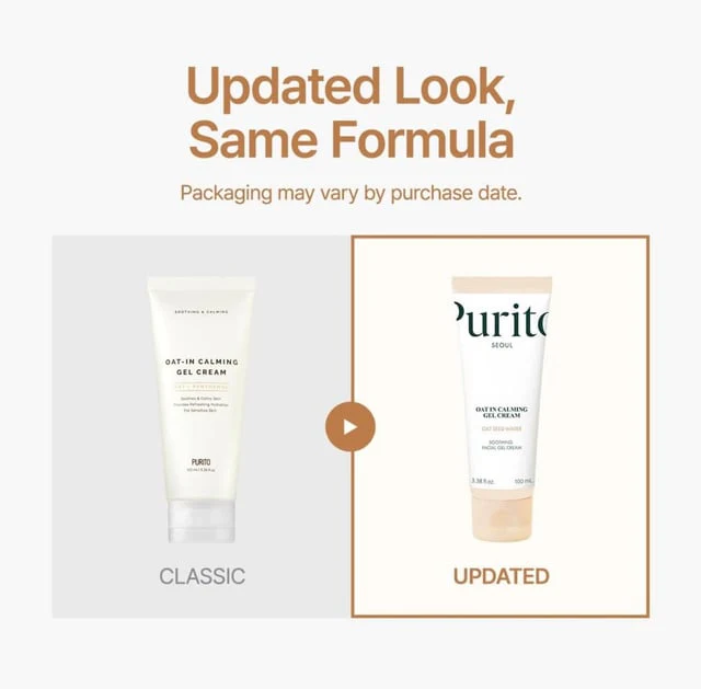 PURITO Oat-in Calming Gel Cream (100ml) - Image 4