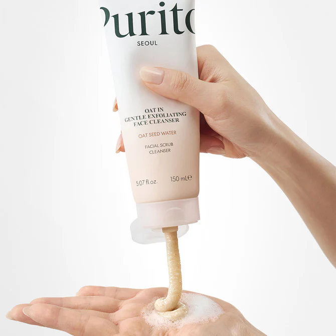 PURITO Oat-In Gentle Exfoliating Face Cleanser (150ml) - Image 2